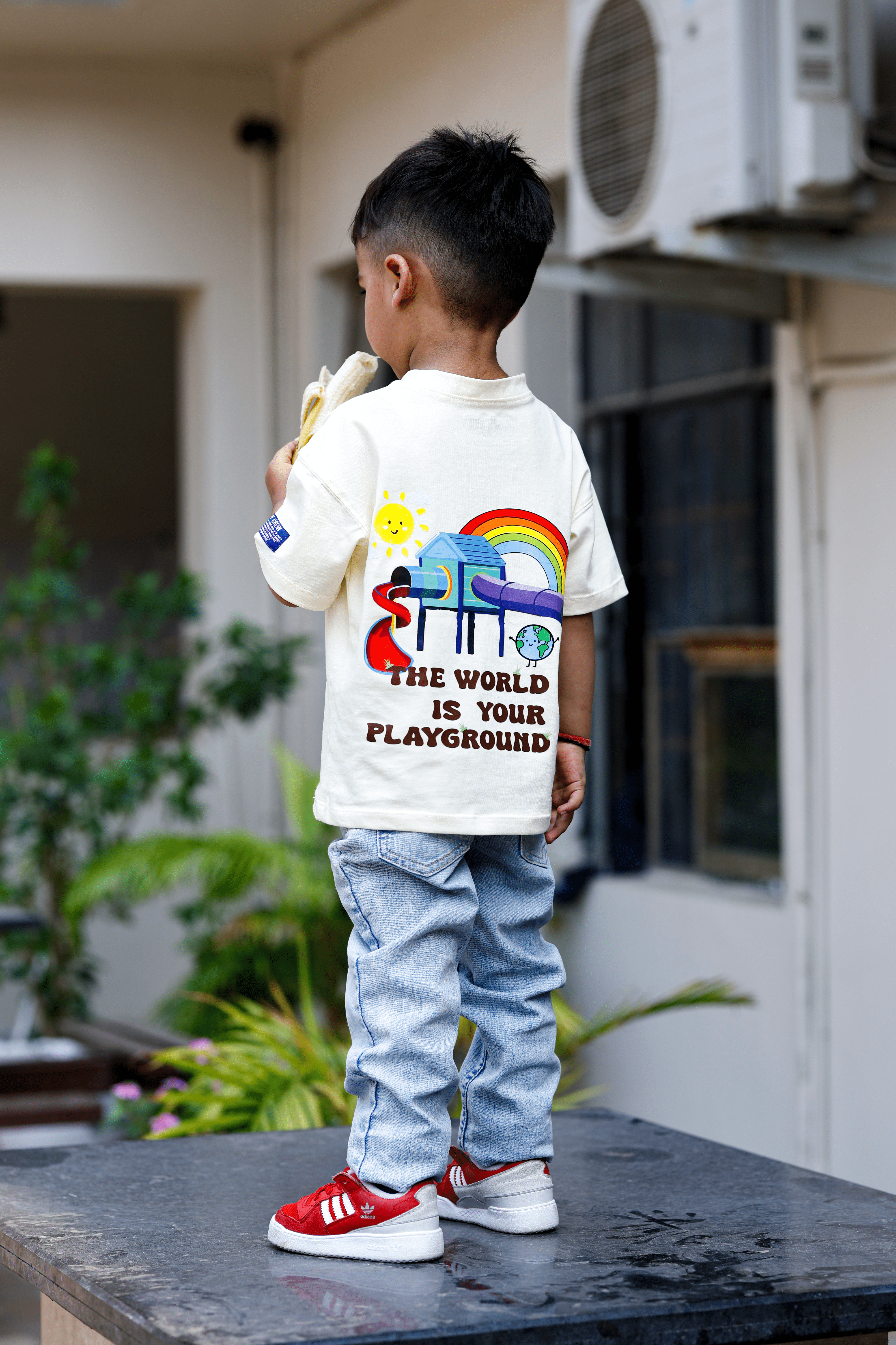 Playground Tee for Kids – Comfortable Cotton Graphic T-Shirt