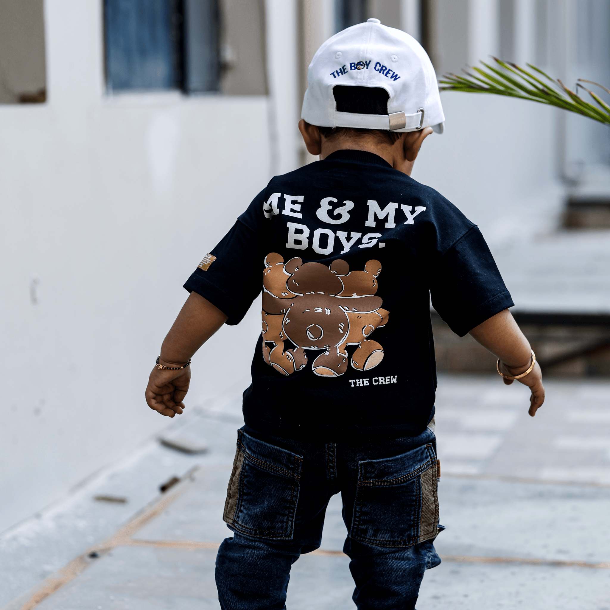 Cool Cartoon Print T-Shirt – Ride or Cry Tee for Kids