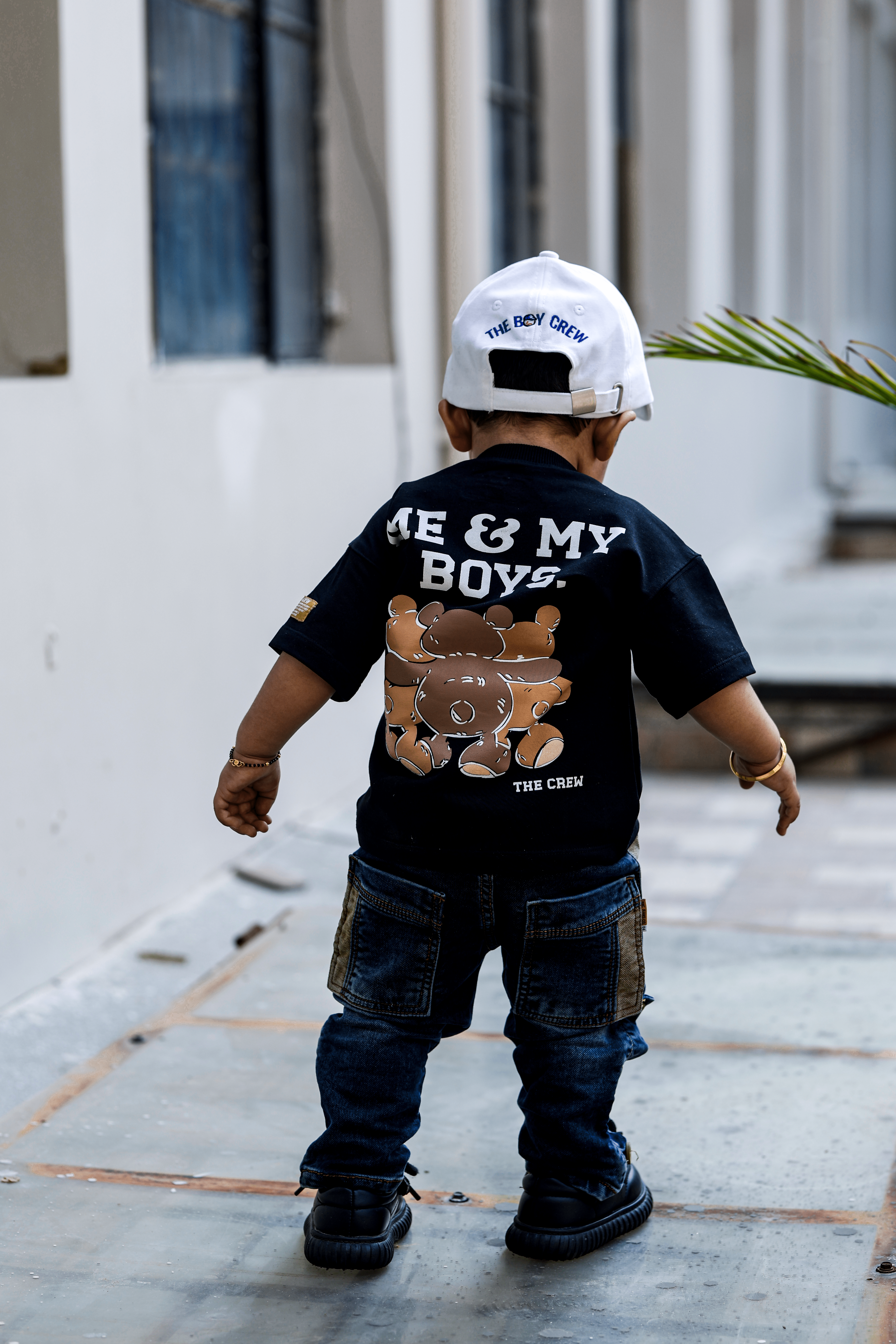 Cool Cartoon Print T-Shirt – Ride or Cry Tee for Kids