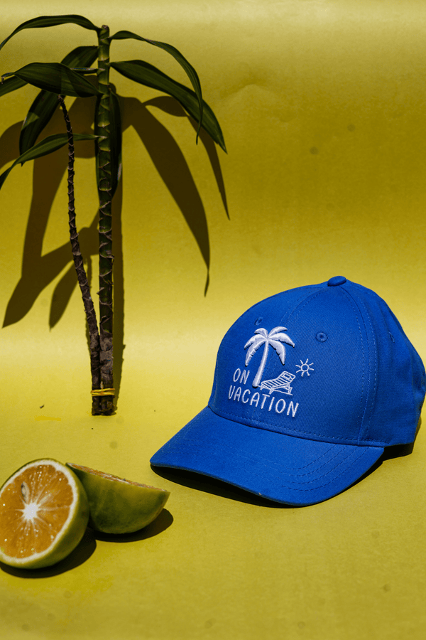 Off Duty Cap – Cool Kids Baseball Cap with Palm Tree Print
