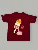 Ice Cream Tee – Cute Printed Cotton T-Shirt for Kids