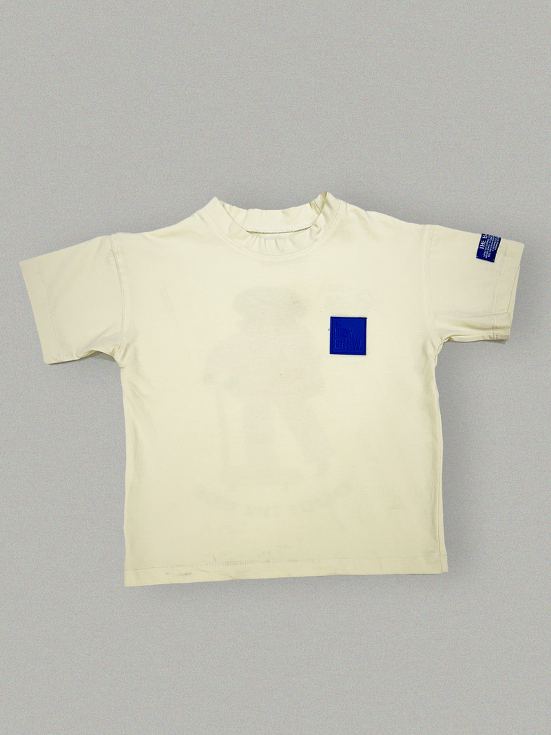 Ruff Rider Oversized Tee – Trendy Cotton T-Shirt for Kids
