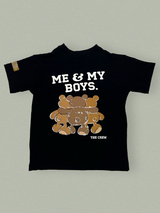 Cool Cartoon Print T-Shirt – Ride or Cry Tee for Kids