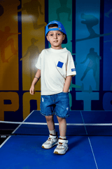 Ruff Rider Oversized Tee – Trendy Cotton T-Shirt for Kids