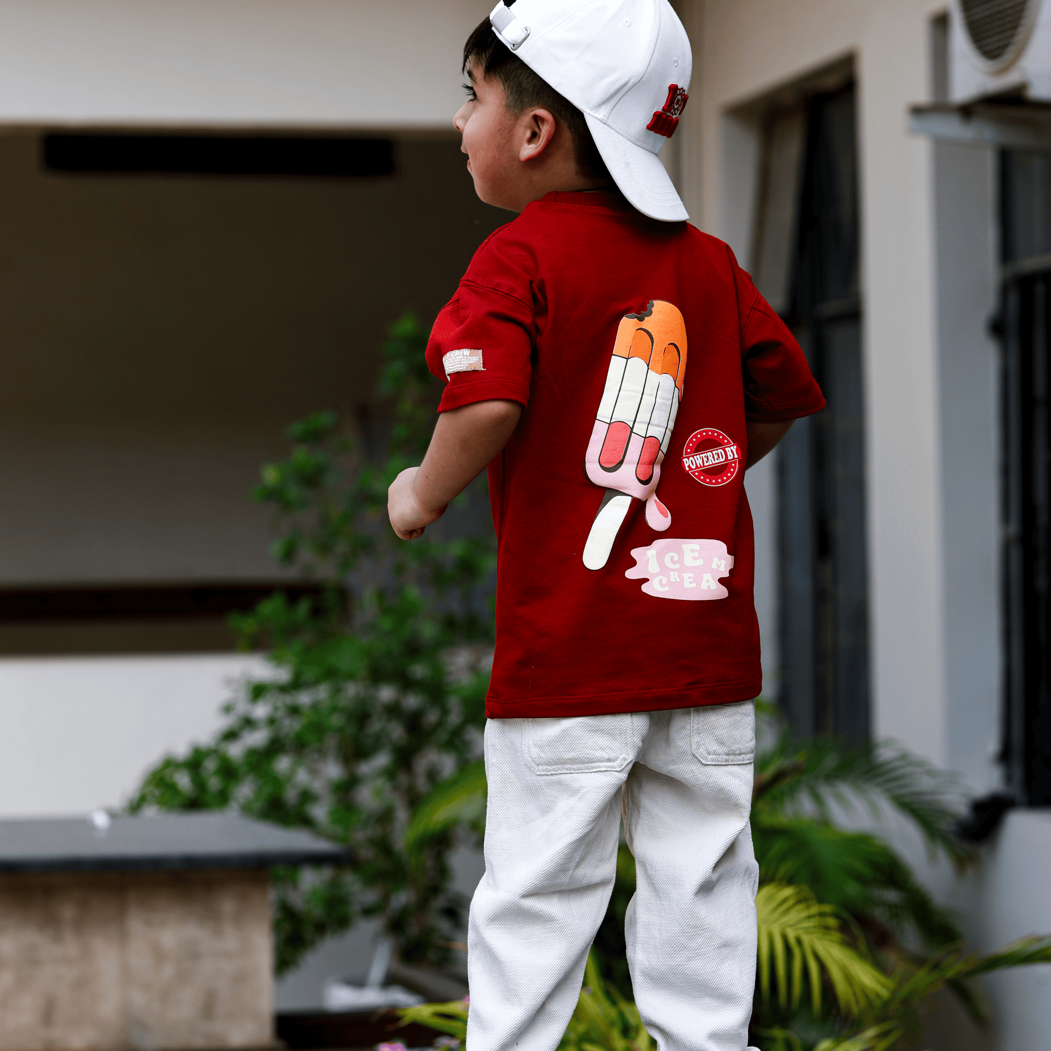 Ice Cream Tee – Cute Printed Cotton T-Shirt for Kids