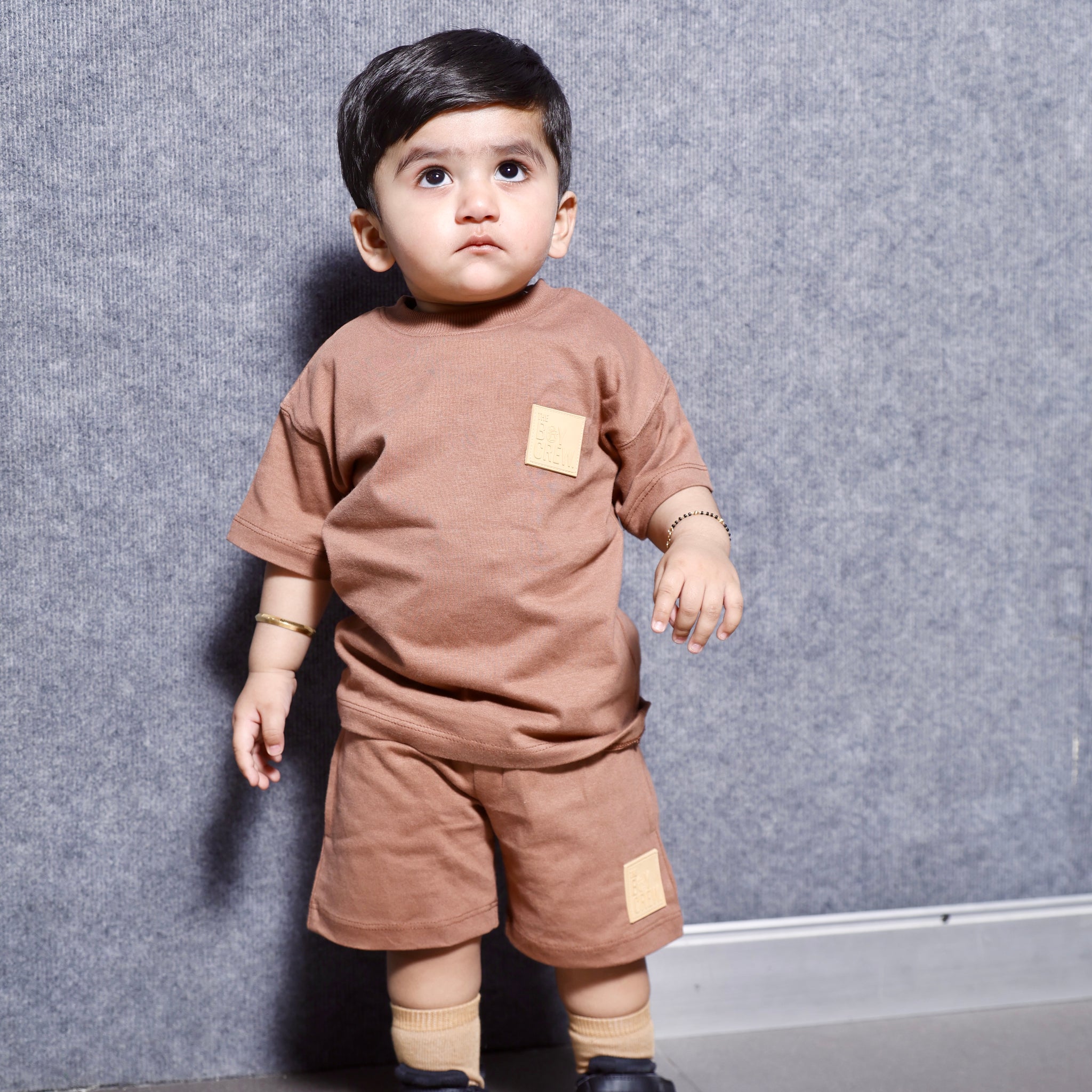 Dust Storm Co-ord Set – Stylish Cotton T-Shirt & Shorts for Kids